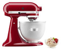 White 2 Quart Ice Cream Maker Attachment for Stand Mixer D88454