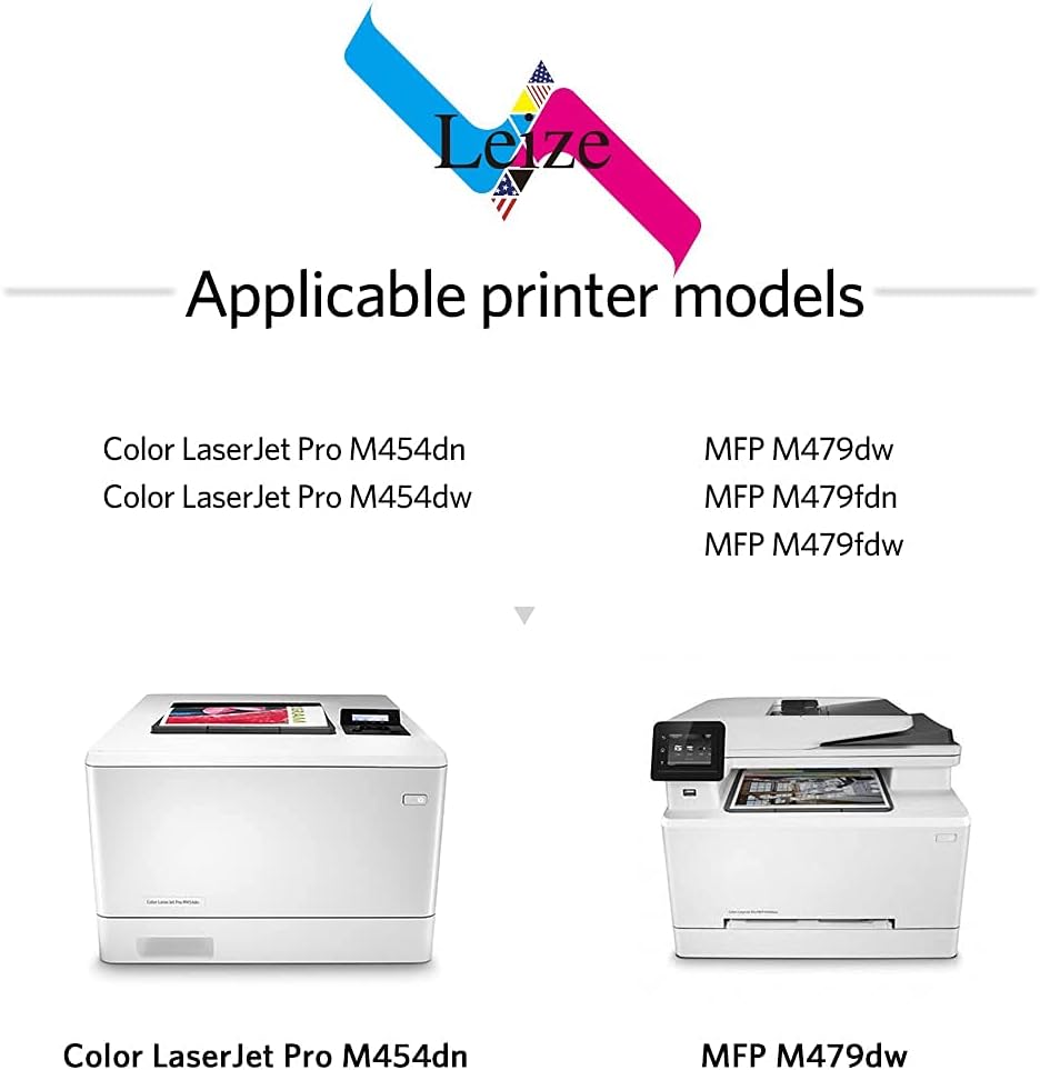 4-Pack High Yield Toner Cartridges for Color LaserJet Pro MFP F7891