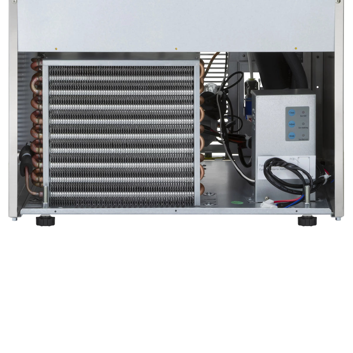 110 lbs Self-Contained Ice Machine with 35 lb Ice Storage Bin O173