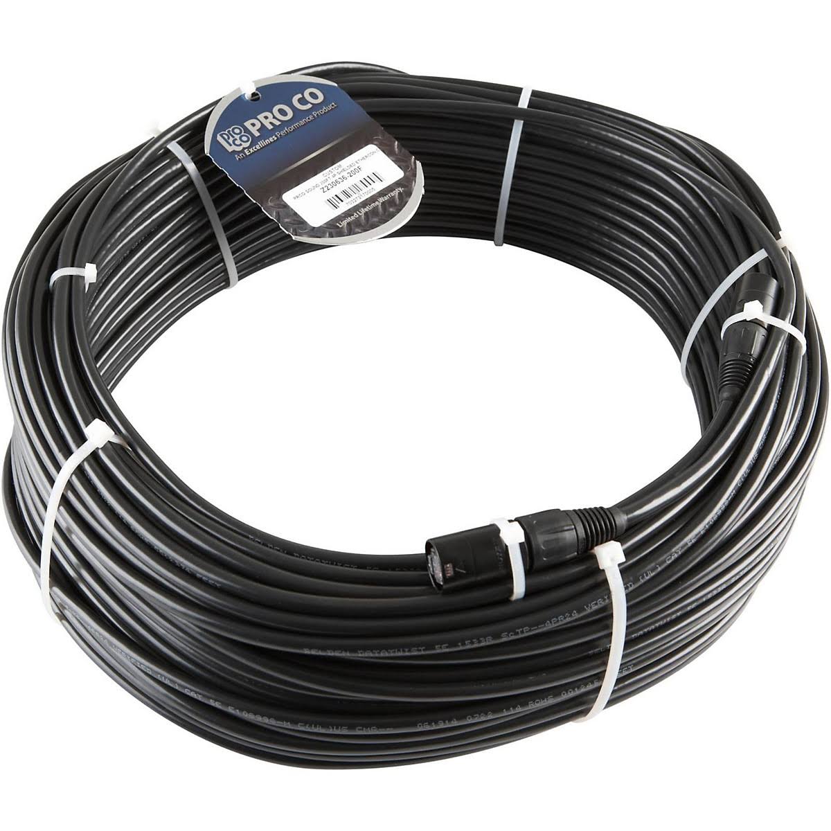 Ethercon Cat5e 4P Shielded 200 ft. P8605