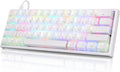 White 60% Wired Mechanical Gaming Keyboard L5126