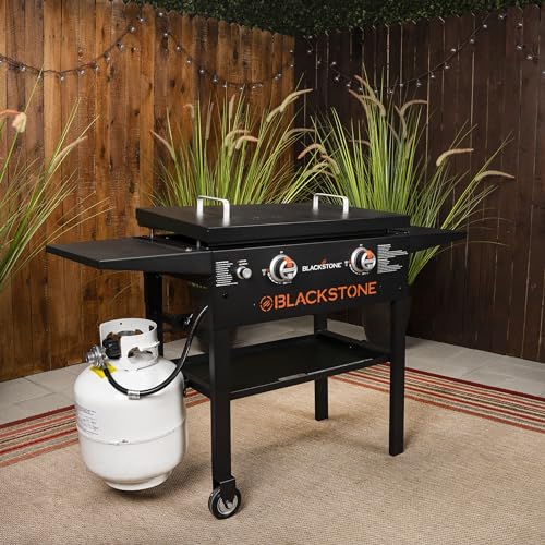 28" Powder Coated Steel Griddle Hard Cover L4206