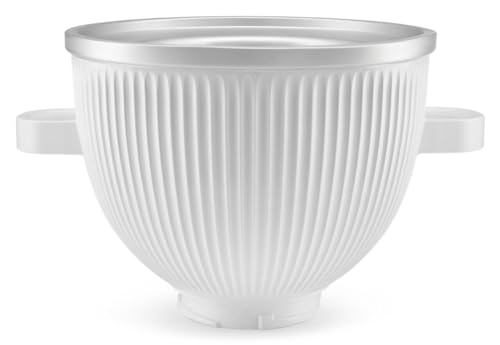 White 2 Quart Ice Cream Maker Attachment for Stand Mixer D88454
