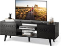 Rustic Brown TV Stand with Storage Cabinet J277271