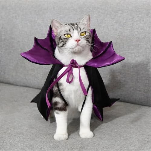 5-Piece Halloween Pet Cosplay Vampire Cloak O417842