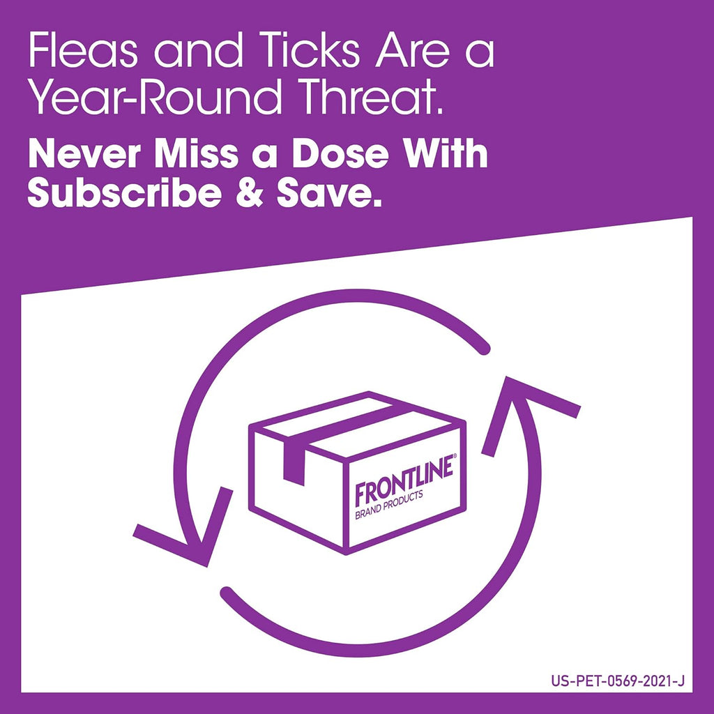 Flea and Tick Treatment for Dogs, 8 Doses K1243