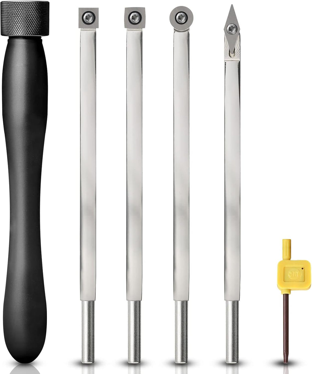 Carbide Wood Lathe Tools Set of 3 V92794