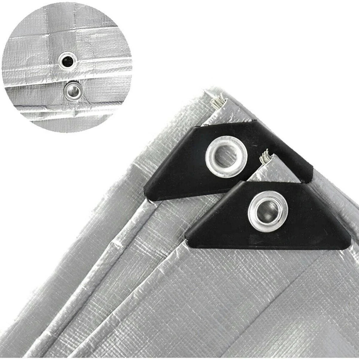 10 Mil Waterproof Poly Tarp Cover 6*10ft P527