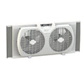 White 3-Speed Dual Blade Window Fan H6557