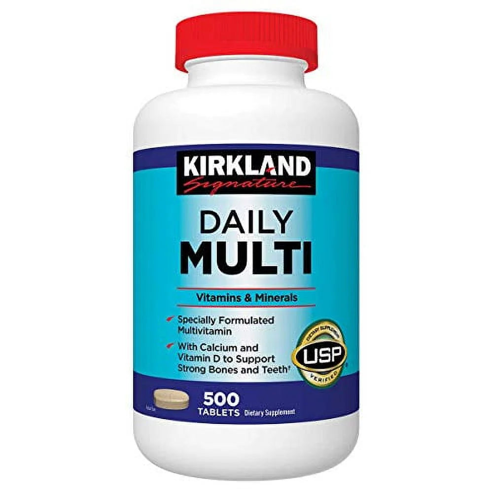 Multi Vitamins & Minerals Tablets 500-Count T437