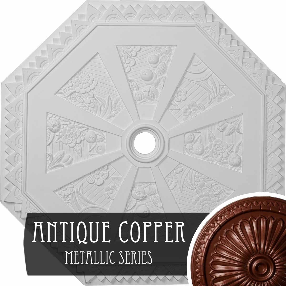 Octagonal Ceiling Medallion F773