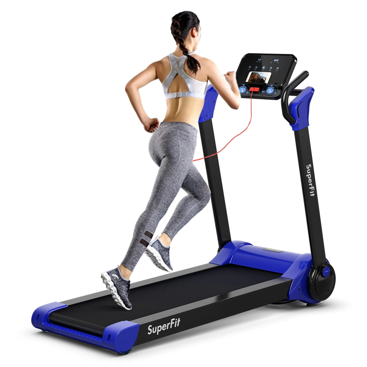 Folding 2.25HP Electric Treadmill M684