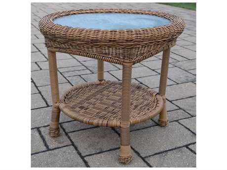 Resin Wicker End Table Z20006