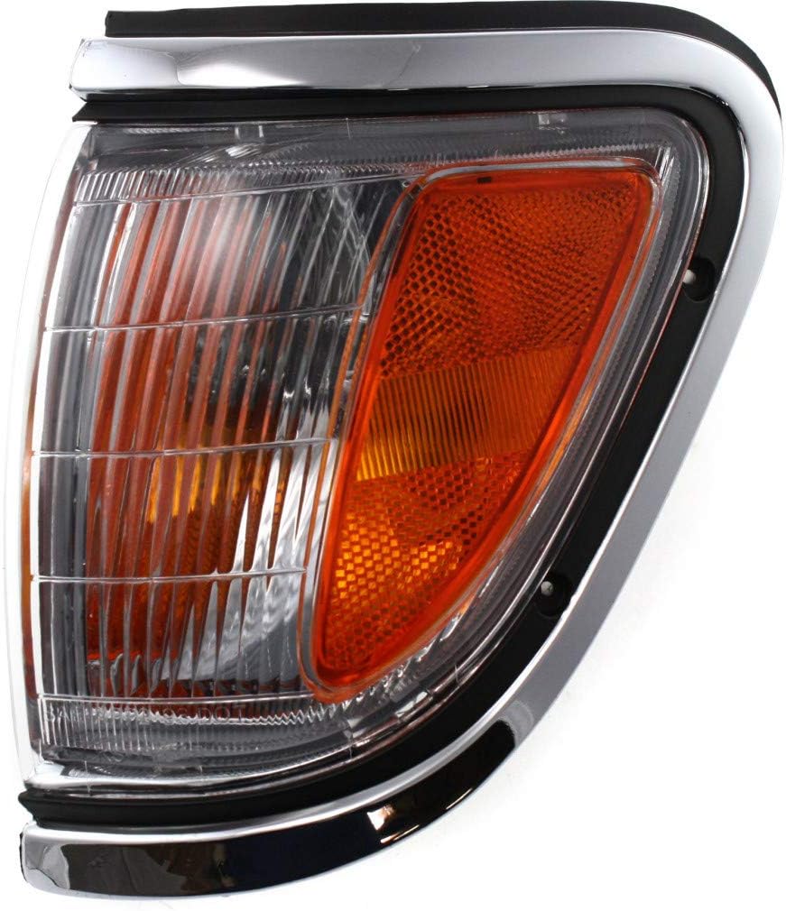 Chrome Parking Light Assembly Pair for Toyota Tacoma 4WD 1995-1997 C39021