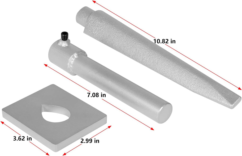 Tomahawk Eye Drift/Mandrel with Steel Handle and Bolster Plate, Pack of 2 L6202