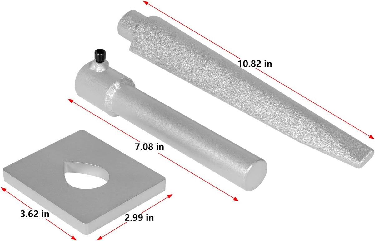 Tomahawk Eye Drift/Mandrel with Steel Handle and Bolster Plate, Pack of 2 L6202