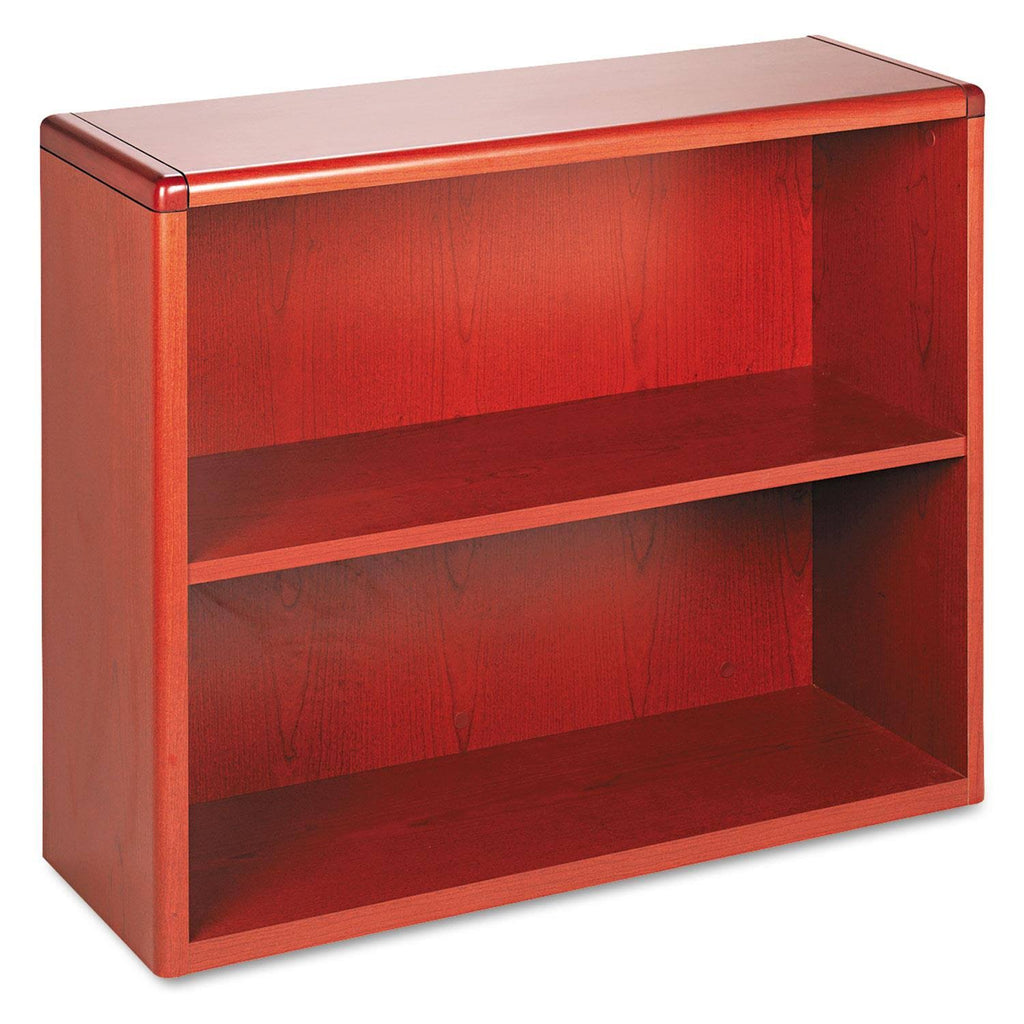 5-Shelf Mahogany Wood Bookcase E94354