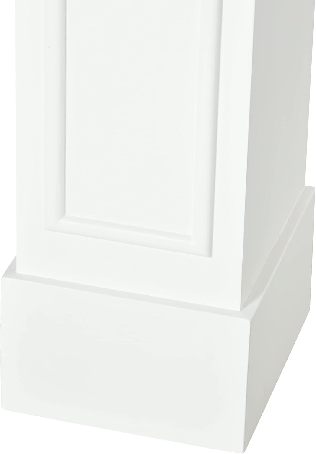 White Fireplace Mantel with Decorative Pattern Interior Width 29" Z655