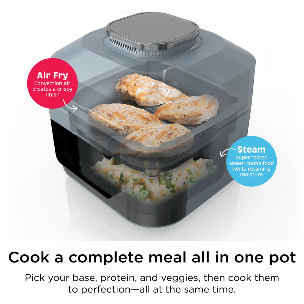 6-Qt. 10-in-1 Rapid Cooker & Air Fryer U9054