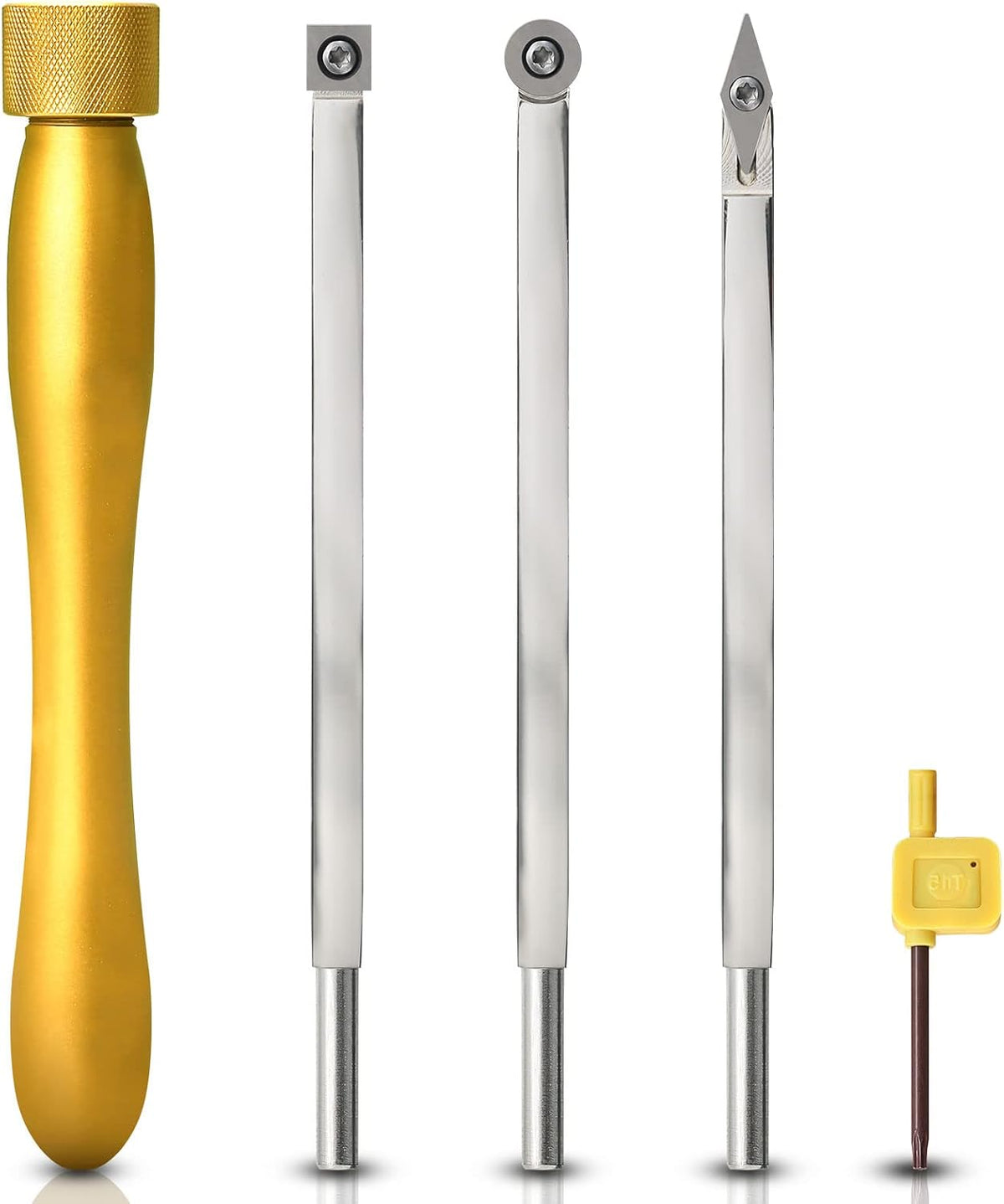 Carbide Wood Lathe Tools Set of 3 V92794