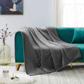 Grey Sherpa Waterproof Dog Blanket S5704
