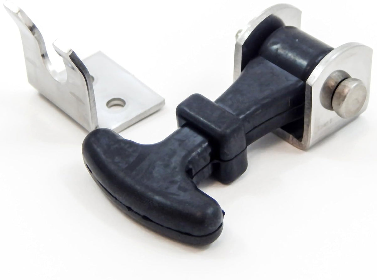 20 Piece Stainless Steel T Handle Latch Catch Hold-Down 2.5 Inch Draw Hardware Replacement Y2175