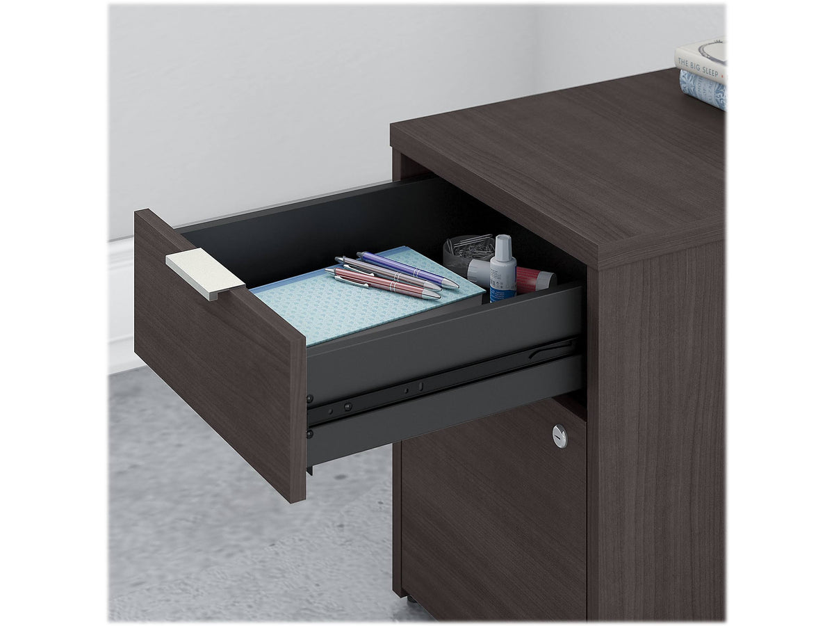 Storm Gray 2 Drawer File Cabinet N712