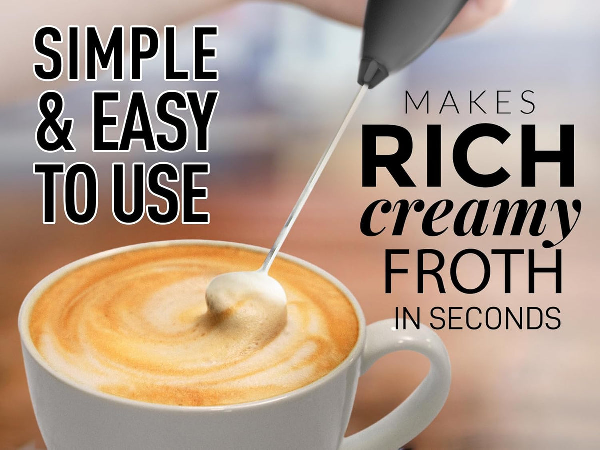 Manual Espresso Machine with Grinder and Milk Frother A8667