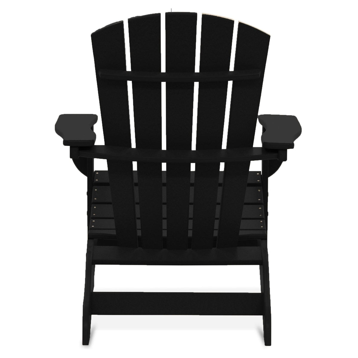 White Recycled Plastic Adirondack Chair A34183