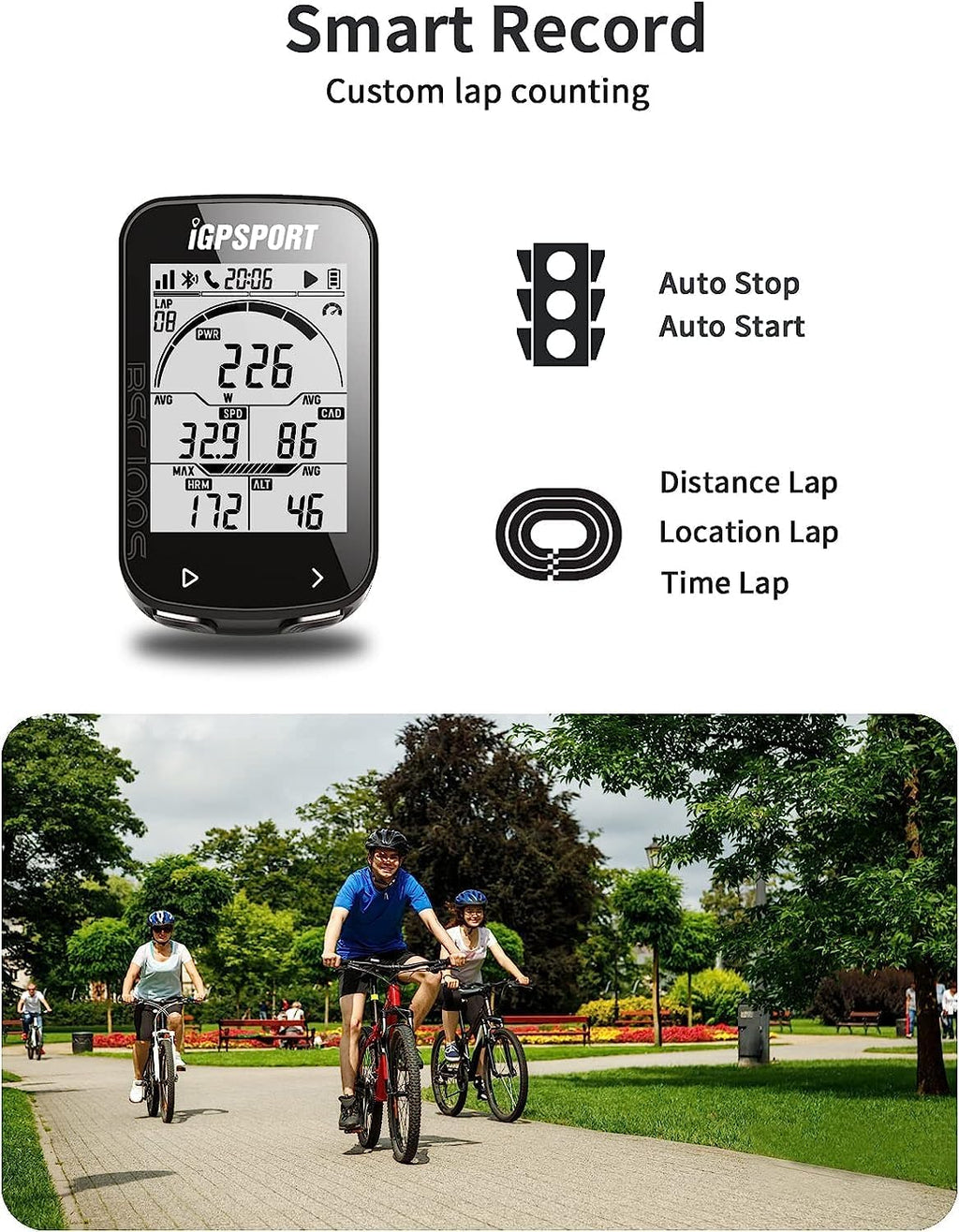 Bike Computer Wireless Cycling Computer Q1310