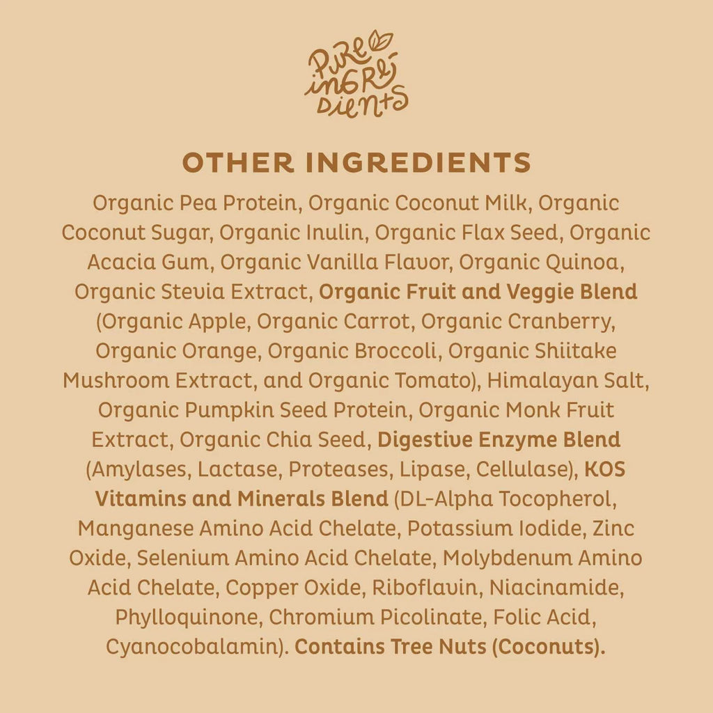 Vanilla Vegan Protein Powder, 30 Servings X785446