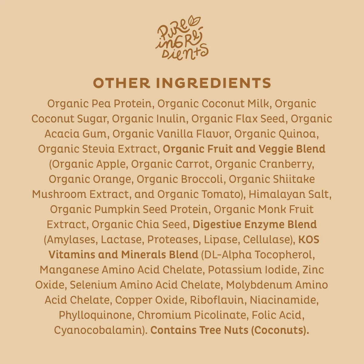 Vanilla Vegan Protein Powder, 30 Servings X785446