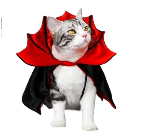 5-Piece Halloween Pet Cosplay Vampire Cloak O417842