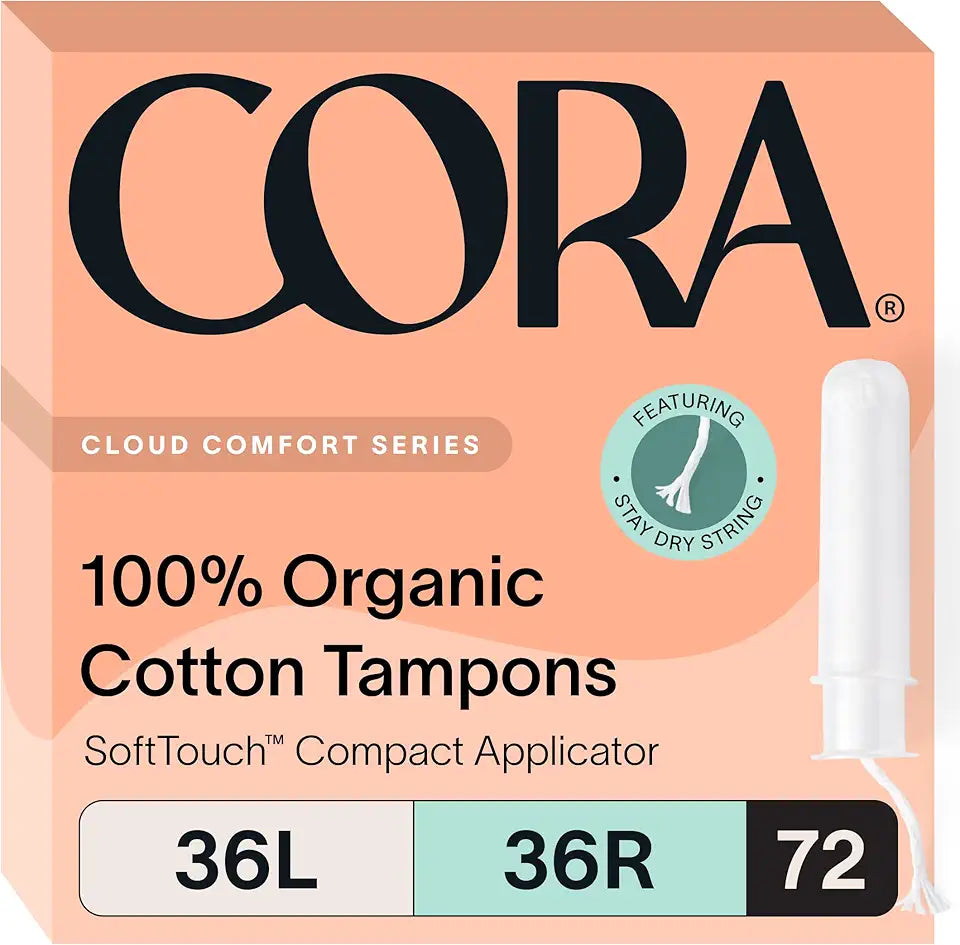 Organic Cotton Applicator Tampon Multipack 72 Total O70461