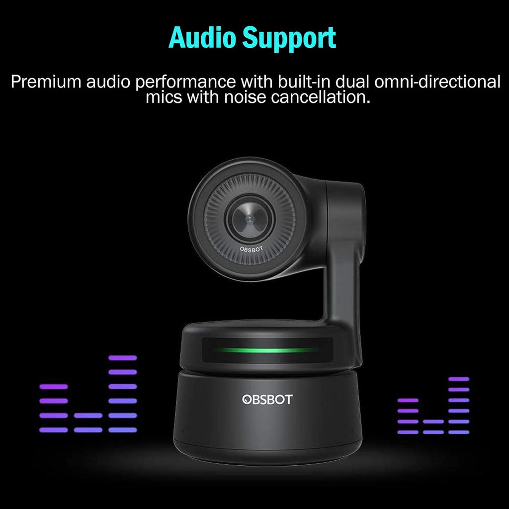 PTZ Webcam with AI Framing and Autofocus, Full HD 1080p B812847