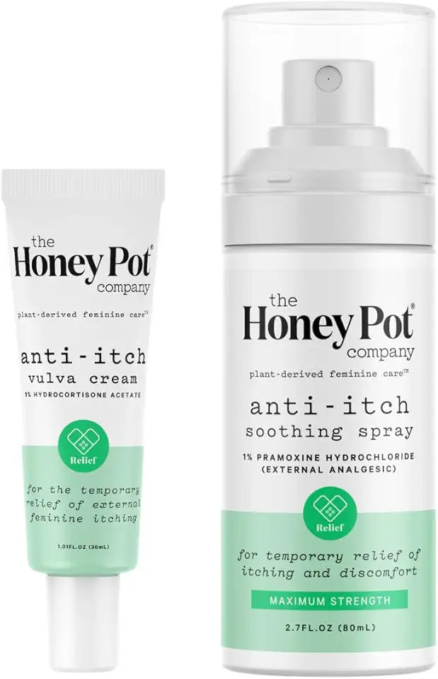 Feminine Anti-Itch Cream & Spray Bundle Maximum Strength R36591