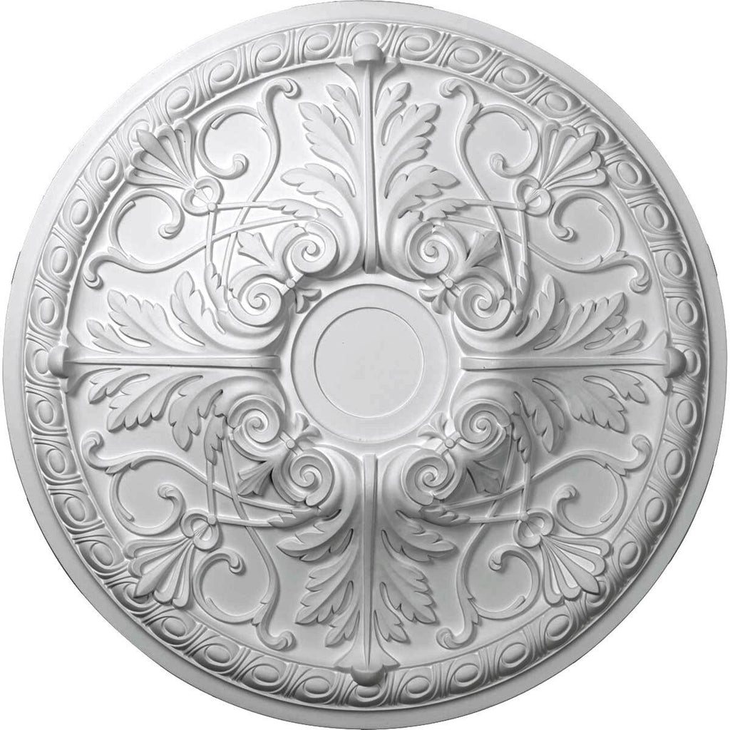 Hand-Painted Painted Turtle Crackle Ceiling Medallion D426