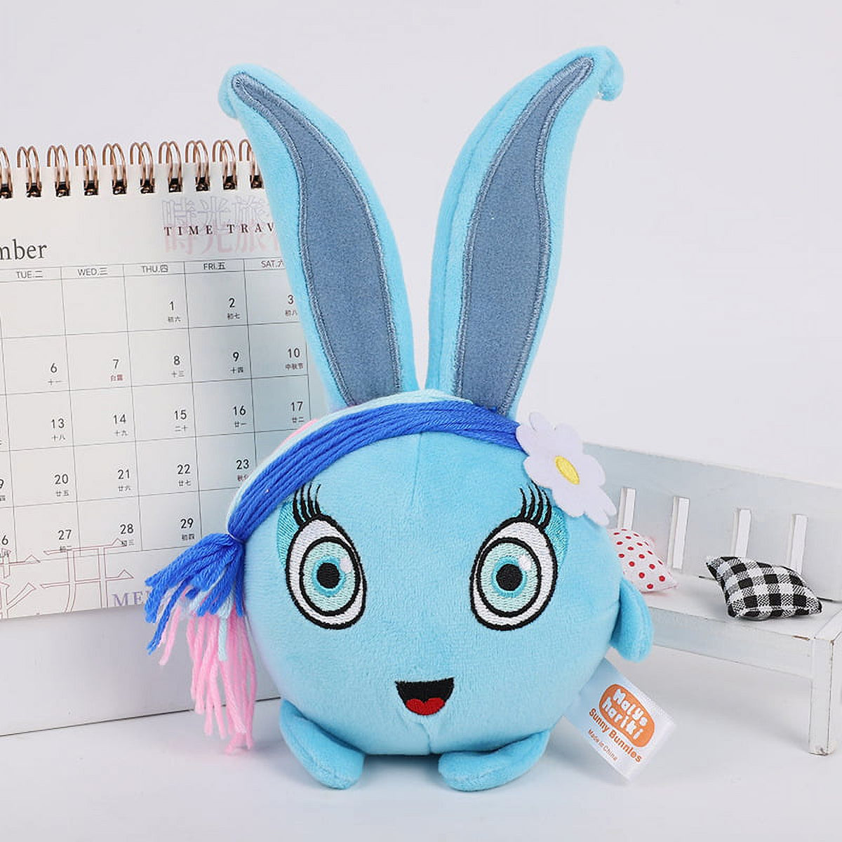 5Pcs Soft Plush Rabbit Stuffed Animal Toy Set S15811