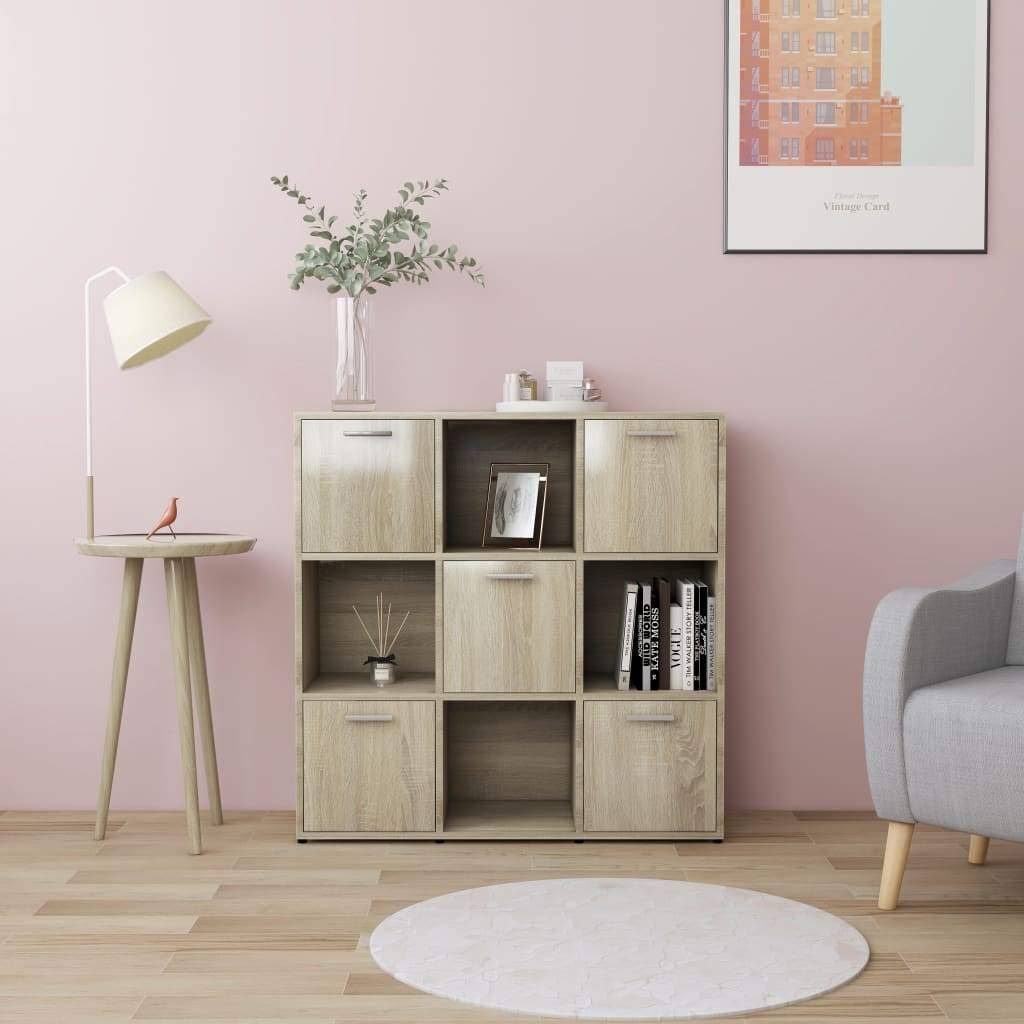 White Book Cabinet Chipboard U536