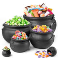 Black Plastic Cauldron Candy Bowl G726630