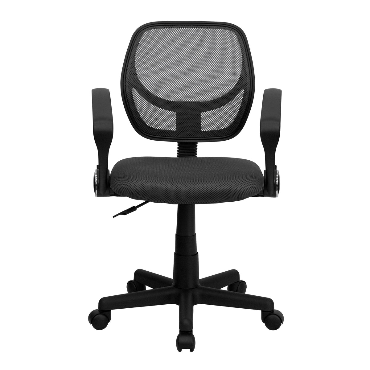 Red Mesh Mid Back Task Chair E645