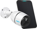 Outdoor Solar-Powered Cellular Security Camera System, 1080p Night Vision, PIR Motion Sensor U687093