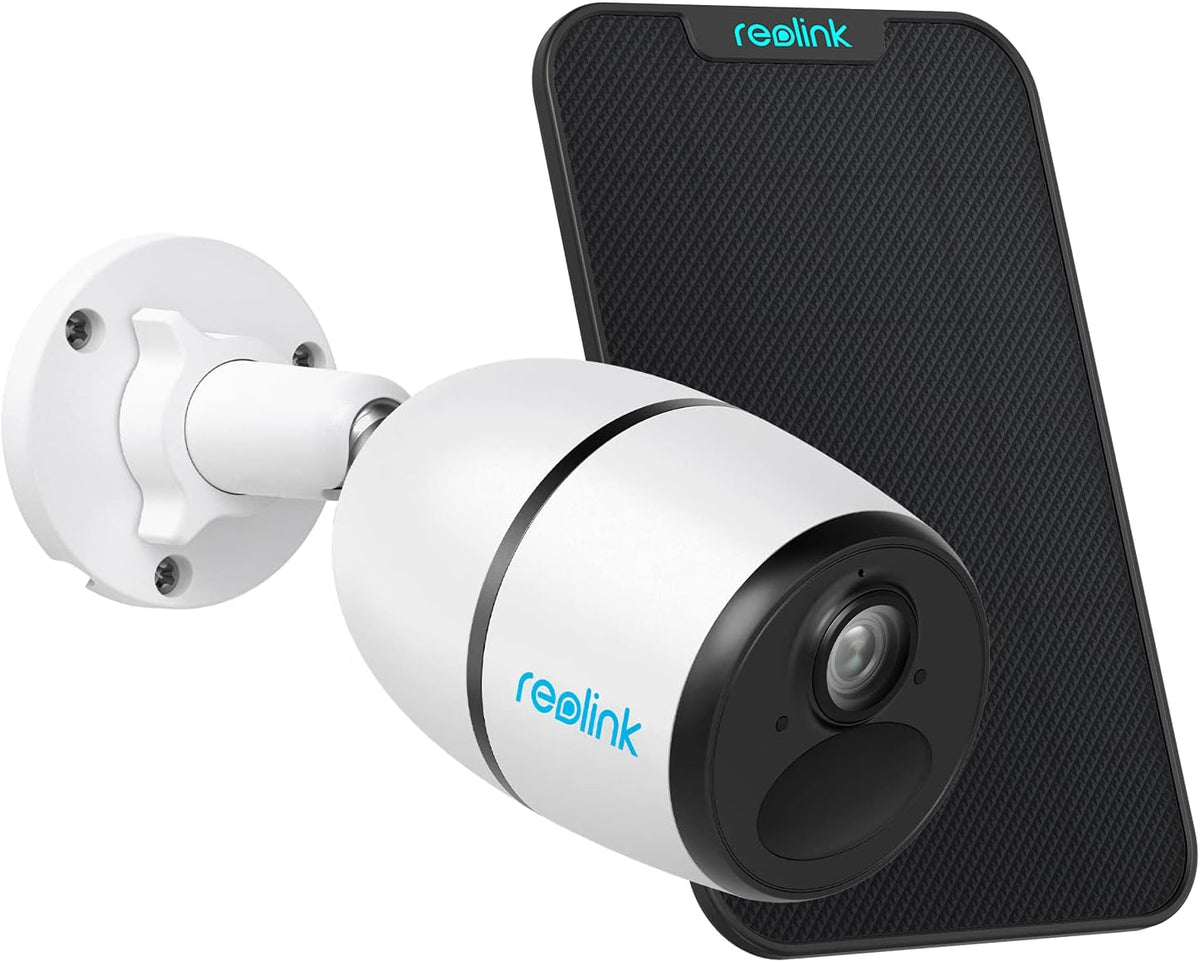 Outdoor Solar-Powered Cellular Security Camera System, 1080p Night Vision, PIR Motion Sensor U687093