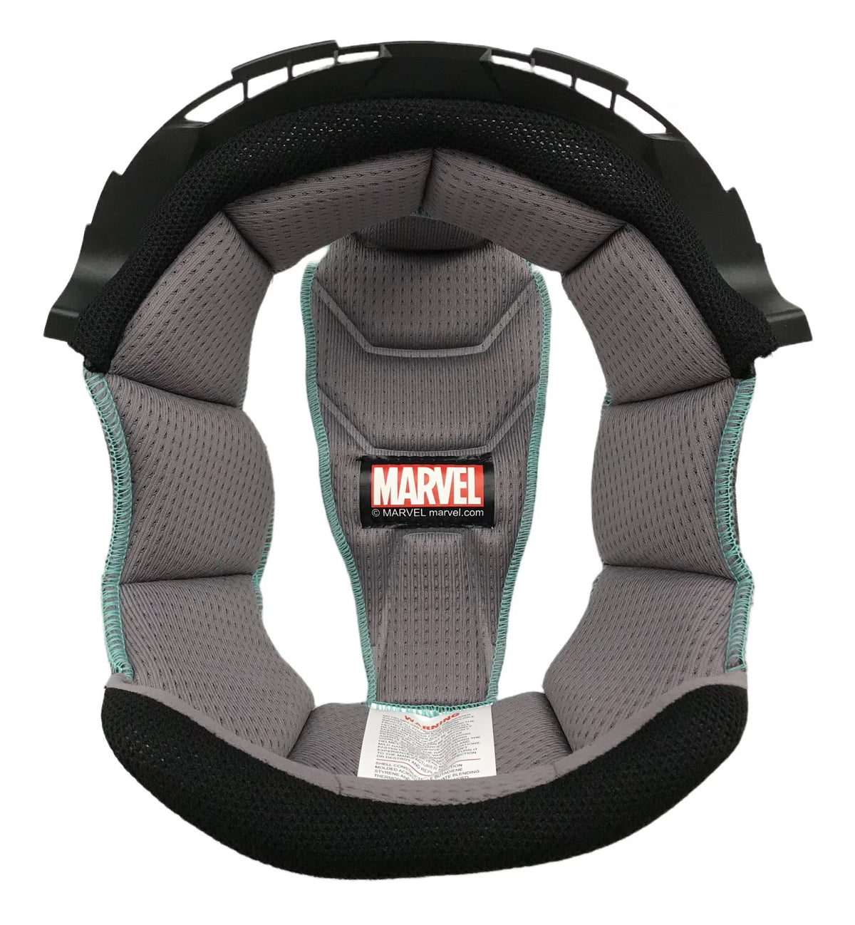 Black Helmet Inner Top Liner Pad Y194501