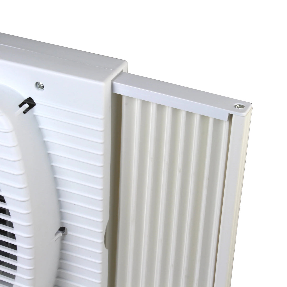 White 3-Speed Dual Blade Window Fan H6557