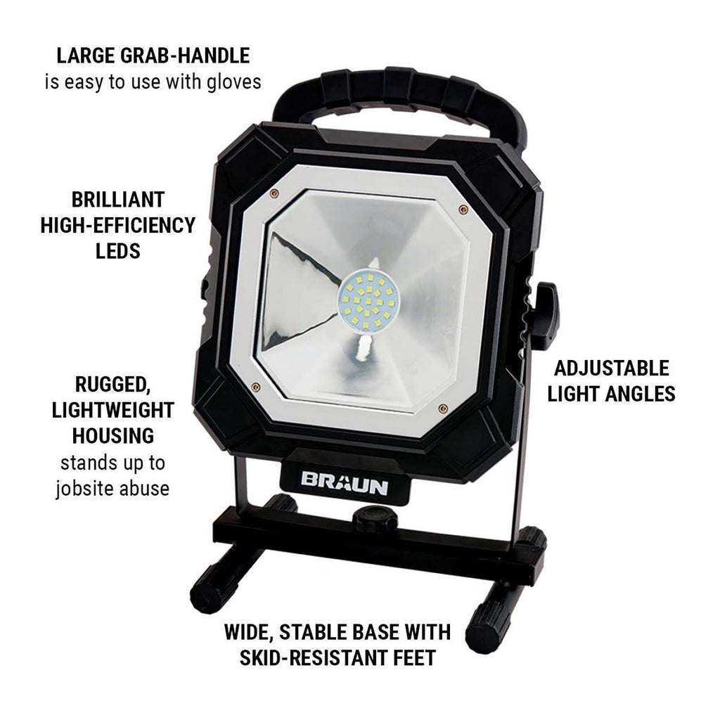 1500 Lumen LED Rechargeable Work Light P180915