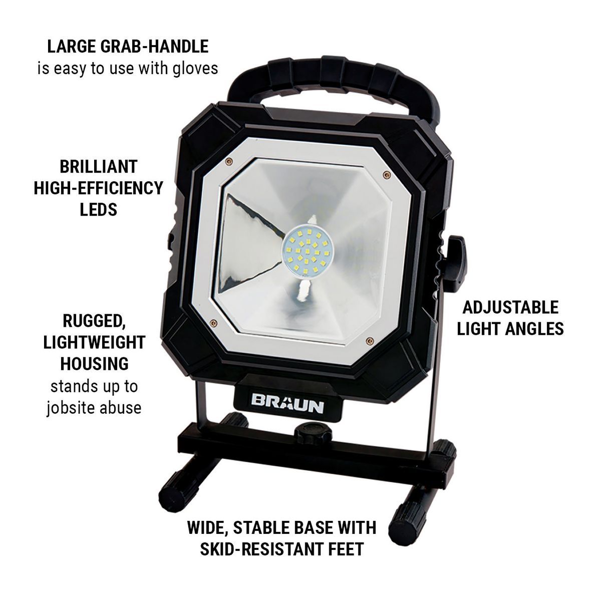 1500 Lumen LED Rechargeable Work Light P180915