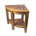 Oiled Finish Shower Corner Seat Q418