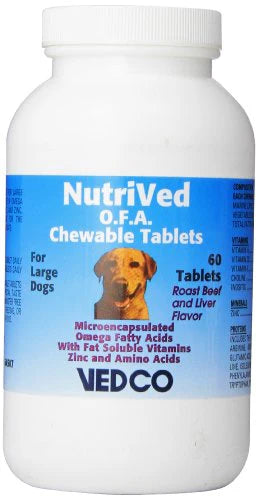 60 Count Chewable Tablets for Large Dogs M580656