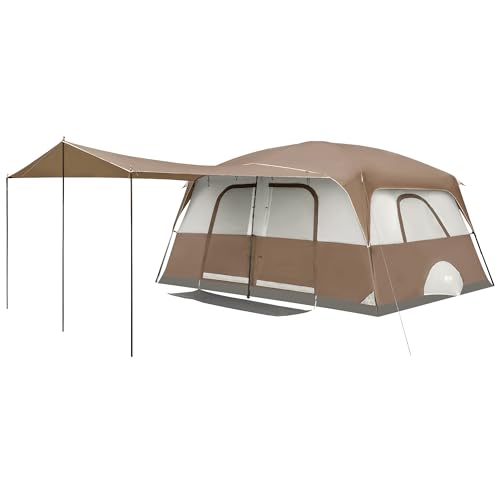 8 Person Family Camping Tent with Porch O610